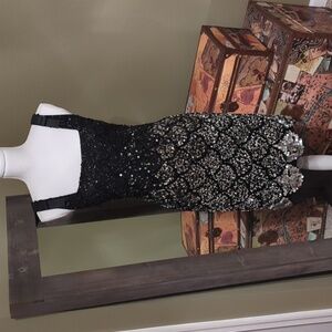 Adrianna Papell beaded & sequin sheath dress